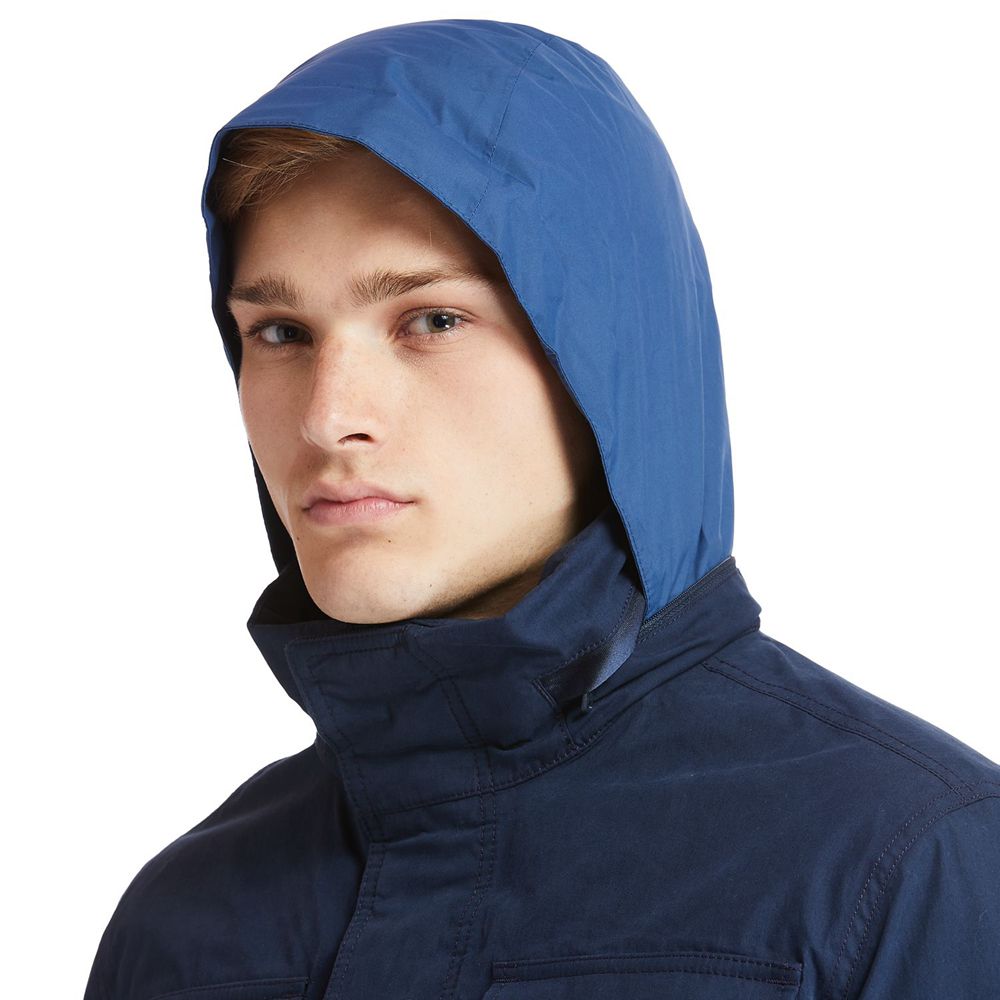 Chaquetas Timberland Hombre Snowdon Peak 3-In-1 M65 Waterproof Azul Marino - Chile FHV-280654